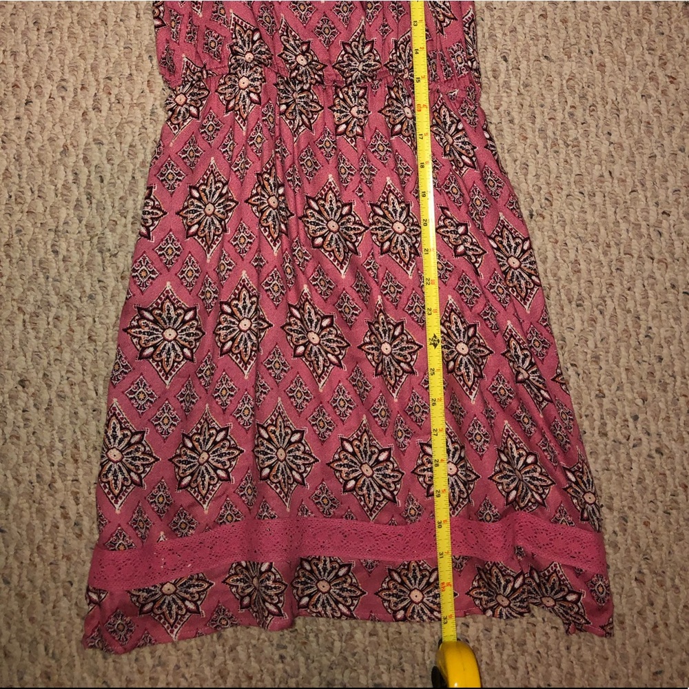 Pink Rose Dress Mini - Picture 4 of 5